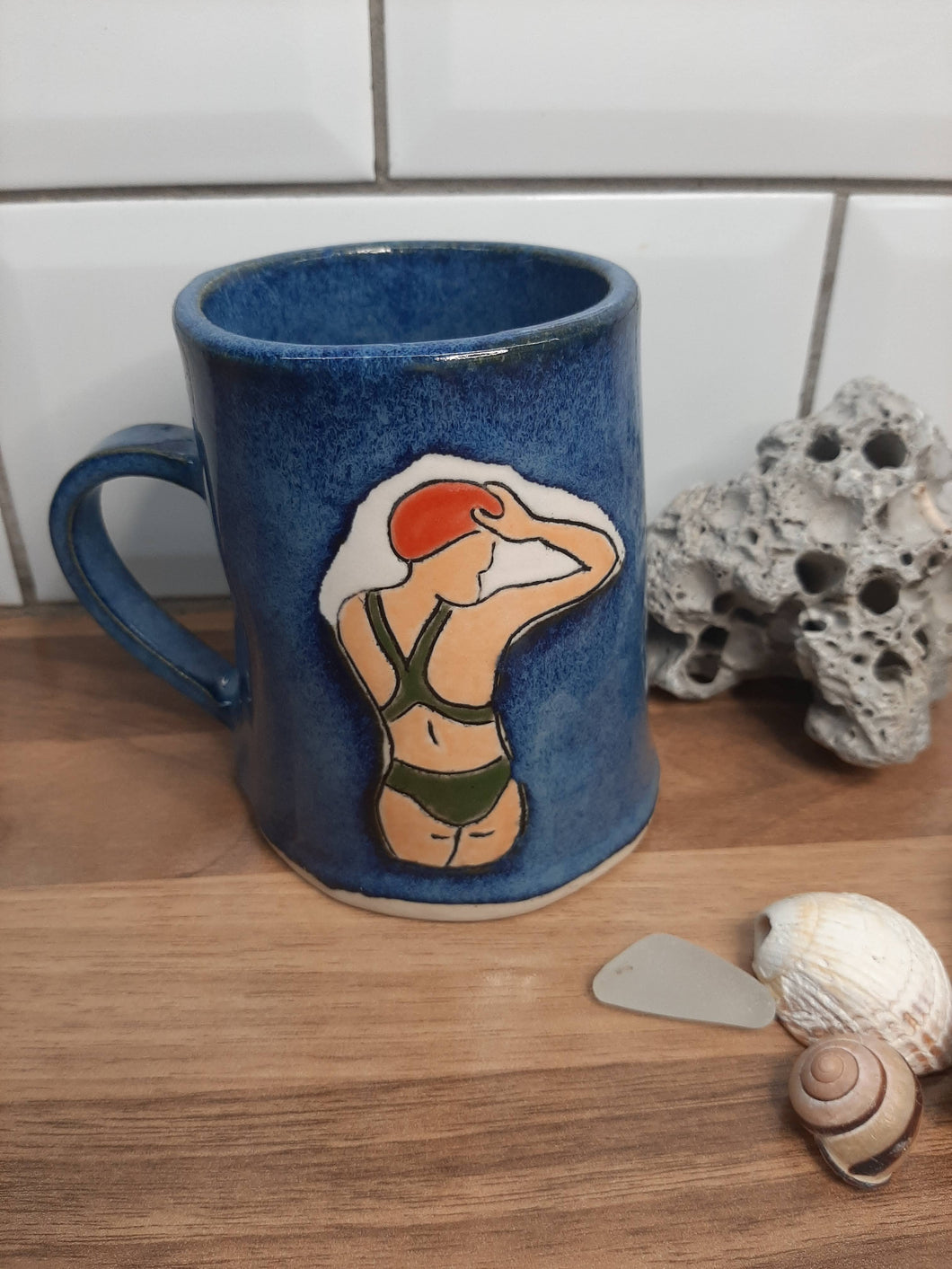 Lane swimmer Mug